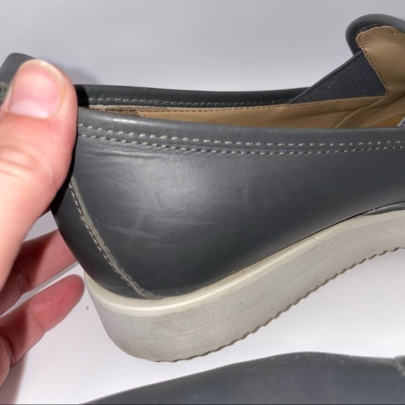 Everlane The Street Shoe Gray leather Pointy Toe sneakers - Picture 8 of 10